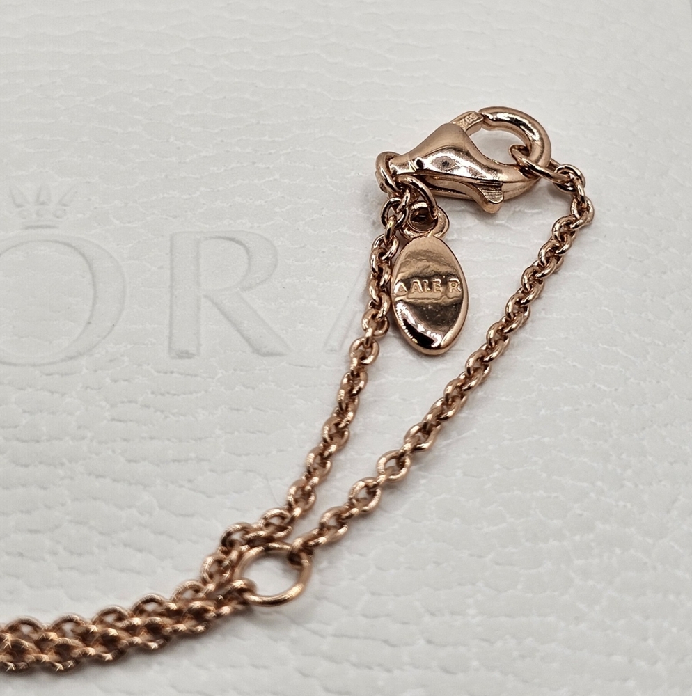 🎁 Authentic Pandora ⭐️REVERSIBLE⭐️ ROSE NECKLACE - Picture 8 of 8